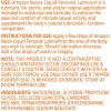imageAmazon Basics Liquid Water Based Lube 5 Fluid Ounce Natural Feeling Personal Lubricant Easy to Clean Toy Friendly Condom Compatible 1 Pack