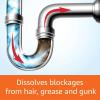 imageAmazon Basics Max Strength Gel Drain Clog Remover and Cleaner Unclogs Hair and Grease 80 Fl Oz Pack of 180 Fl Oz Pack of 1