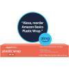imageAmazon Basics Plastic Wrap 300 Sq Ft Pack of 3 100 Sq Ft Rolls200 Sq Ft Pack of 1