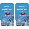 imageAmazon Basics Blue Recycling Trash Bags Unscented 13 Gallon 60 count Pack of 160 Count Pack of 2