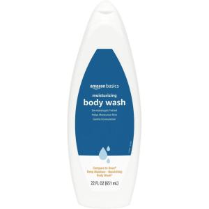 imageAmazon Basics Body Wash for Refreshing Skin Cucumber 22 fl oz Pack of 122 Fl Oz Pack of 1