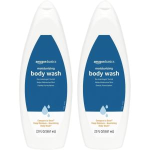 imageAmazon Basics Body Wash for Refreshing Skin Cucumber 22 fl oz Pack of 122 Fl Oz Pack of 2