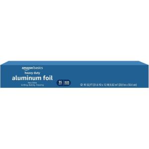 imageAmazon Basics Heavy Duty NonStick Foil 95 Sq Ft95 Sq Ft Pack of 1