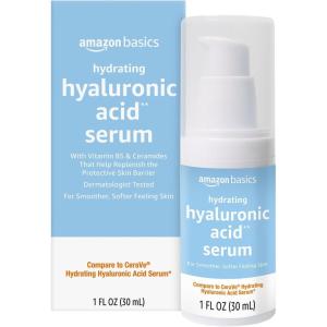 imageAmazon Basics Hydrating Hyaluronic Acid Serum 1 Fluid Ounce 1Pack