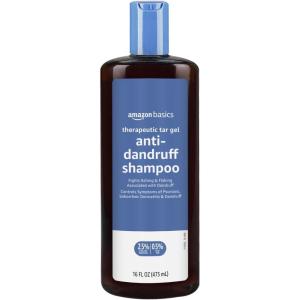 imageAmazon Basics Therapeutic Plus Coal Tar AntiDandruff Shampoo 05 Coal Tar 16 Fl Oz Pack of 1