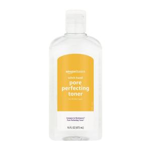 imageAmazon Basics Witch Hazel Pore Perfecting Toner Unscented 16 Fluid Ounces 1Pack16 Fl Oz Pack of 1