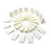 imageAmazon Basics Cosmetic Rectangular Foam Wedges 192 Count 6 Packs of 32 White Previously Solimo32 Count Pack of 6