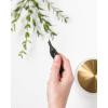 imageAmazon Basics Deluxe Soft Cushion Touch Slant Tweezers Black
