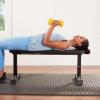 imageAmazon Basics Flat Weight Bench Black