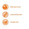 imageAmazon Basics Mens Body Wash Sport Scent 18 fluid ounce Pack of 1Sport