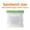 imageAmazon Basics Sandwich Storage Bags 300 Count Previously Solimo300 Count Pack of 2
