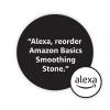 imageAmazon Basics Smoothing Stone 3Pack Grey3 Count Pack of 1