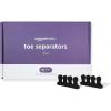 imageAmazon Basics Toe Separators Black Solid 120 Count Large