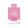 imageAmazon Basics Womens 5 Blade FITS Razor Refills Fits Amazon Basics FITS System Handles and Venus Handles 6 Cartridges6 Count Pack of 1