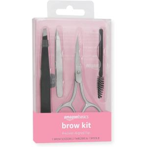 imageAmazon Basics 4 Piece Brow Kit black