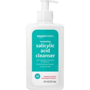 imageAmazon Basics Renewing Salicylic Acid Cleanser 8 Fluid Ounces 1Pack8 Fl Oz Pack of 1