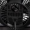 imageAmazon Basics 11Inch Air Circulator Fan Desk Fan for Bedroom Home and Office With 90Degree Tilt Head 3 Speed Settings Lightweight 3 LBS 35 Watts Black 111quotWx63quotDx109quotH11 inch