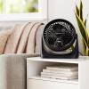 imageAmazon Basics 11Inch Air Circulator Fan Desk Fan for Bedroom Home and Office With 90Degree Tilt Head 3 Speed Settings Lightweight 3 LBS 35 Watts Black 111quotWx63quotDx109quotH11 inch