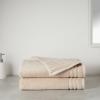 imageAmazon Basics Bath Towel Made with 30 Recycled Cotton Content 2Pack Blush 54 x 30 InchesBlush