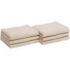 imageAmazon Basics Bath Towel Made with 30 Recycled Cotton Content 2Pack Blush 54 x 30 InchesBlush