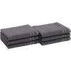 imageAmazon Basics Bath Towel Made with 30 Recycled Cotton Content 2Pack Blush 54 x 30 InchesDark Grey