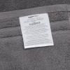 imageAmazon Basics Bath Towel Made with 30 Recycled Cotton Content 2Pack Blush 54 x 30 InchesDark Grey