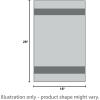imageAmazon Basics Bath Towel Made with 30 Recycled Cotton Content 2Pack Blush 54 x 30 InchesWhite