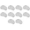 imageAmazon Basics Manicure Brush 10 Count Clear White
