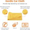 imageAmazon Basics Microfiber Towels for Cars Double Sided Detailing Towel 16quot x 16quot Gold 3Pack3 Pack