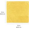 imageAmazon Basics Microfiber Towels for Cars Double Sided Detailing Towel 16quot x 16quot Gold 3Pack3 Pack