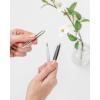 imageAmazon Basics Mini Eyebrow Tweezers 3Pack BlackWhiteGrey