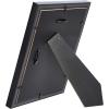 imageAmazon Basics Rectangular Photo Picture Frame 5quot x 7quot Pack of 2 BlackBlack