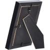imageAmazon Basics Rectangular Photo Picture Frame 5quot x 7quot Pack of 2 BlackBlack