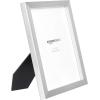 imageAmazon Basics Rectangular Photo Picture Frame 5quot x 7quot Pack of 2 BlackNickel