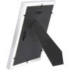 imageAmazon Basics Rectangular Photo Picture Frame 5quot x 7quot Pack of 2 BlackNickel