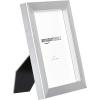 imageAmazon Basics Rectangular Photo Picture Frame 5quot x 7quot Pack of 2 BlackNickel