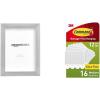 imageAmazon Basics Rectangular Photo Picture Frame 5quot x 7quot Pack of 2 BlackNickel