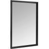 imageAmazon Basics Rectangular Wall Mount Mirror 24quot x 36quot Peaked Trim BlackBlack