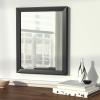 imageAmazon Basics Rectangular Wall Mount Mirror 24quot x 36quot Peaked Trim BlackBlack