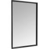 imageAmazon Basics Rectangular Wall Mount Mirror 24quot x 36quot Peaked Trim BlackBlack