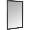 imageAmazon Basics Rectangular Wall Mount Mirror 24quot x 36quot Peaked Trim BlackBlack