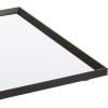 imageAmazon Basics Rectangular Wall Mount Mirror 24quot x 36quot Peaked Trim BlackBlack