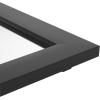 imageAmazon Basics Rectangular Wall Mount Mirror 24quot x 36quot Peaked Trim BlackBlack