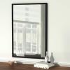 imageAmazon Basics Rectangular Wall Mount Mirror 24quot x 36quot Peaked Trim BlackBlack