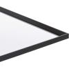 imageAmazon Basics Rectangular Wall Mount Mirror 24quot x 36quot Peaked Trim BlackBlack