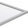 imageAmazon Basics Rectangular Wall Mount Mirror 24quot x 36quot Peaked Trim BlackNickel