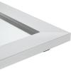 imageAmazon Basics Rectangular Wall Mount Mirror 24quot x 36quot Peaked Trim BlackNickel