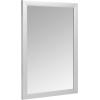 imageAmazon Basics Rectangular Wall Mount Mirror 24quot x 36quot Peaked Trim BlackNickel