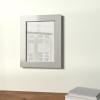 imageAmazon Basics Rectangular Wall Mount Mirror 24quot x 36quot Peaked Trim BlackNickel