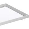 imageAmazon Basics Rectangular Wall Mount Mirror 24quot x 36quot Peaked Trim BlackNickel